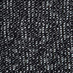 Pre Owned Alexander McQueen Monochrome Tweed Slit Detail Skirt S