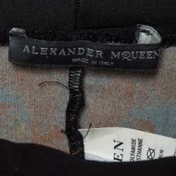 Pre Owned Alexander McQueen Multicolor Floral Printed Jersey Legging S