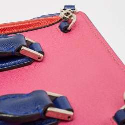 Alexander McQueen Multicolor Leather Mini Heroine Bag