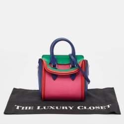 Alexander McQueen Multicolor Leather Mini Heroine Bag