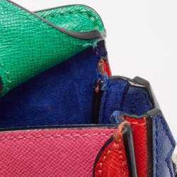 Alexander McQueen Multicolor Leather Mini Heroine Bag