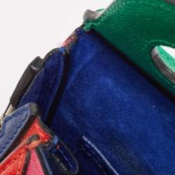 Alexander McQueen Multicolor Leather Mini Heroine Bag