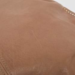 Alexander McQueen Beige Leather Large Studded De Manta Tote