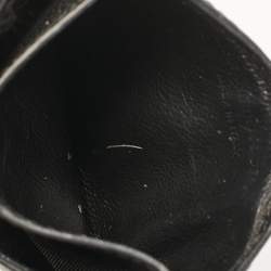 Alexander McQueen Black Leather Card Holder