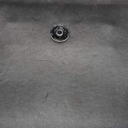 Pre Owned Alexander McQueen Black Leather Jewelled Flap Shoulder Bag