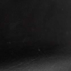 Pre Owned Alexander McQueen Black Leather Jewelled Flap Shoulder Bag