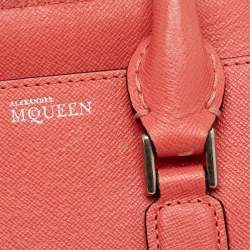 Alexander McQueen Pink Leather Mini Heroine Shoulder Bag