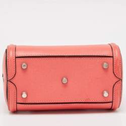 Alexander McQueen Pink Leather Mini Heroine Shoulder Bag