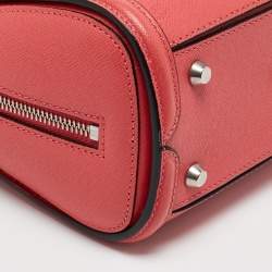 Alexander McQueen Pink Leather Mini Heroine Shoulder Bag