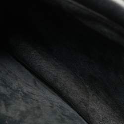 Pre Owned Alexander McQueen Black Leather Heroine Chain Shoulder Bag