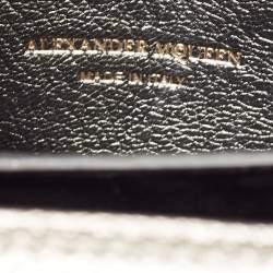 Alexander McQueen Metallic Leather Mini Box Bag