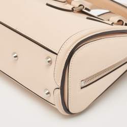 Alexander McQueen Beige Leather Mini Heroine Shoulder Bag