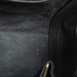 Alexander McQueen Black Leather Medium Heroine Satchel