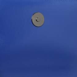 Alexander McQueen Royal Blue Leather Mini Jewelled Knuckle Shoulder Bag