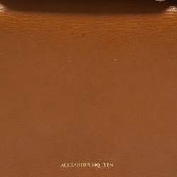 Alexander McQueen Tan Leather Box Bag