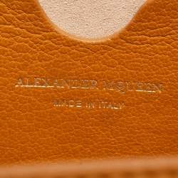 Alexander McQueen Tan Leather Box Bag