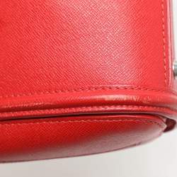 Alexander McQueen Red Leather Mini Heroine Satchel