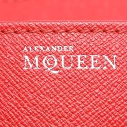 Alexander McQueen Red Leather Mini Heroine Satchel