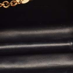 Alexander McQueen Gold Snakeskin Embossed Leather Skull Box Clutch Bag