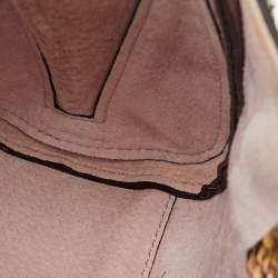 Pre Owned Alexander McQueen Multicolor Python Mini Heroine Bag