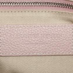 Pre Owned Alexander McQueen Pink Leather Small Legend Satchel