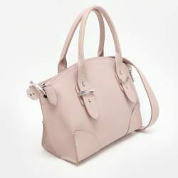 Pre Owned Alexander McQueen Pink Leather Small Legend Satchel