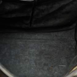 Pre Owned Alexander McQueen Black Leather Medium Heroine Tote