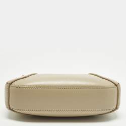 مملوكة مسبقًا Alexander McQueen Jewelled Mini Beige Leather Hobo