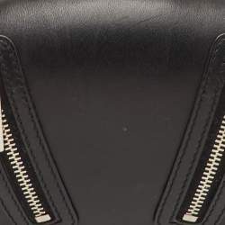 مملوكة مسبقًا حقيبة كلتش أليكسندر ماكوين بوكس جلد أسود