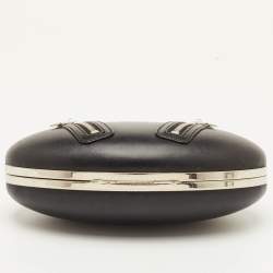 مملوكة مسبقًا حقيبة كلتش أليكسندر ماكوين بوكس جلد أسود