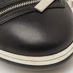 مملوكة مسبقًا حقيبة كلتش أليكسندر ماكوين بوكس جلد أسود