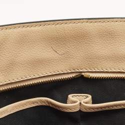 Pre Owned حقيبة ألكسندر ماكوين ساتشيل قفل جمجمة جلد خوخي