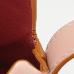 Pre Owned حقيبة باكت ألكسندر ماكوين ذا كَورف جلد وردي مغبر