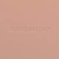 Pre Owned حقيبة باكت ألكسندر ماكوين ذا كَورف جلد وردي مغبر