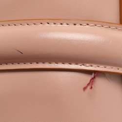 Pre Owned حقيبة باكت ألكسندر ماكوين ذا كَورف جلد وردي مغبر