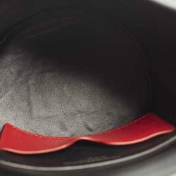 مملوكة مسبقًا حقيبة باكيت ألكسندر ماكوين ذا كيرف جلد أسود