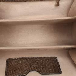 Pre Owned حقيبة كتف أليكساندر ماكوين بوكس 19 جلد أسود