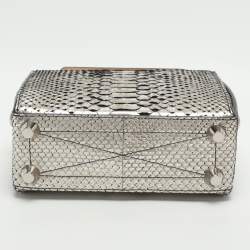 Pre Owned حقيبة كتف أليكساندر ماكوين بوكس 19 جلد أسود