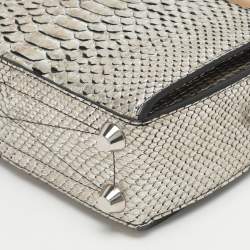 Pre Owned حقيبة كتف أليكساندر ماكوين بوكس 19 جلد أسود