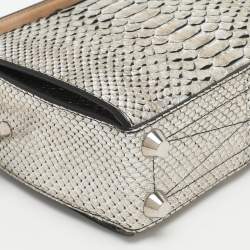 Pre Owned حقيبة كتف أليكساندر ماكوين بوكس 19 جلد أسود