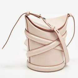 Pre Owned حقيبة باكيت أليكسندر ماكوين ذا كيرف جلد وردي