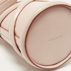 Pre Owned حقيبة باكيت أليكسندر ماكوين ذا كيرف جلد وردي