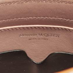 Pre Owned حقيبة باكيت أليكسندر ماكوين ذا كيرف جلد وردي