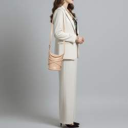 Pre Owned حقيبة باكيت أليكسندر ماكوين ذا كيرف جلد وردي