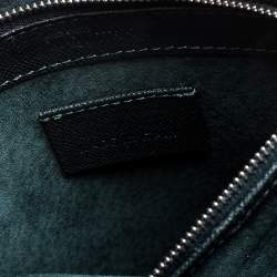 Pre Owned Alexander McQueen Deep Green Leather Small Heroine Satchel