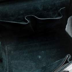 Pre Owned Alexander McQueen Deep Green Leather Small Heroine Satchel