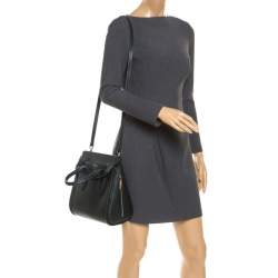 Pre Owned Alexander McQueen Deep Green Leather Small Heroine Satchel