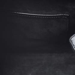 Pre Owned Alexander McQueen Black Patent Leather Mini Heroine Bag