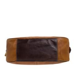 Alexander McQueen Paisley Leather and Snakeskin Hinge Turn Lock Satchel
