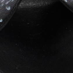Alexander McQueen Black Leather Skull Card Case